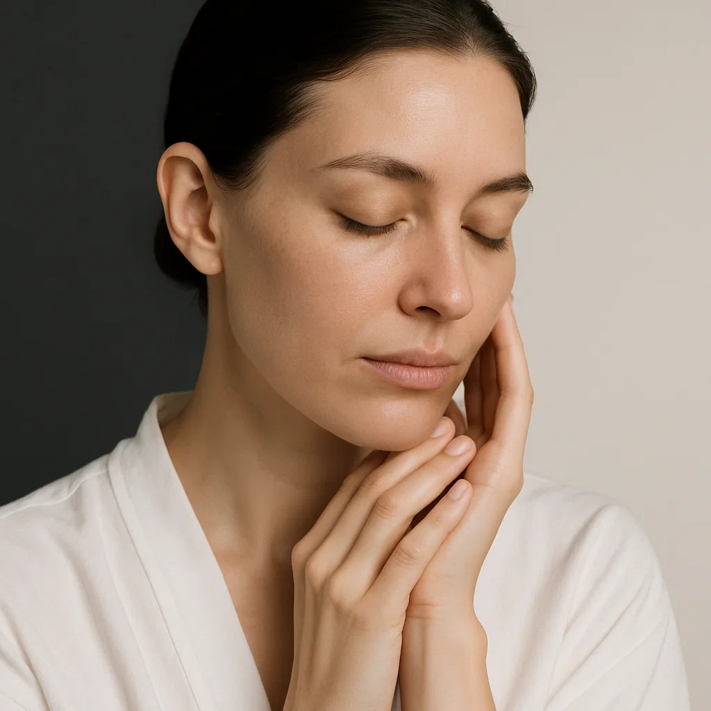 Filler dissolving treatment being carried out at Dr Harry Clinic in warm neutral clinic light